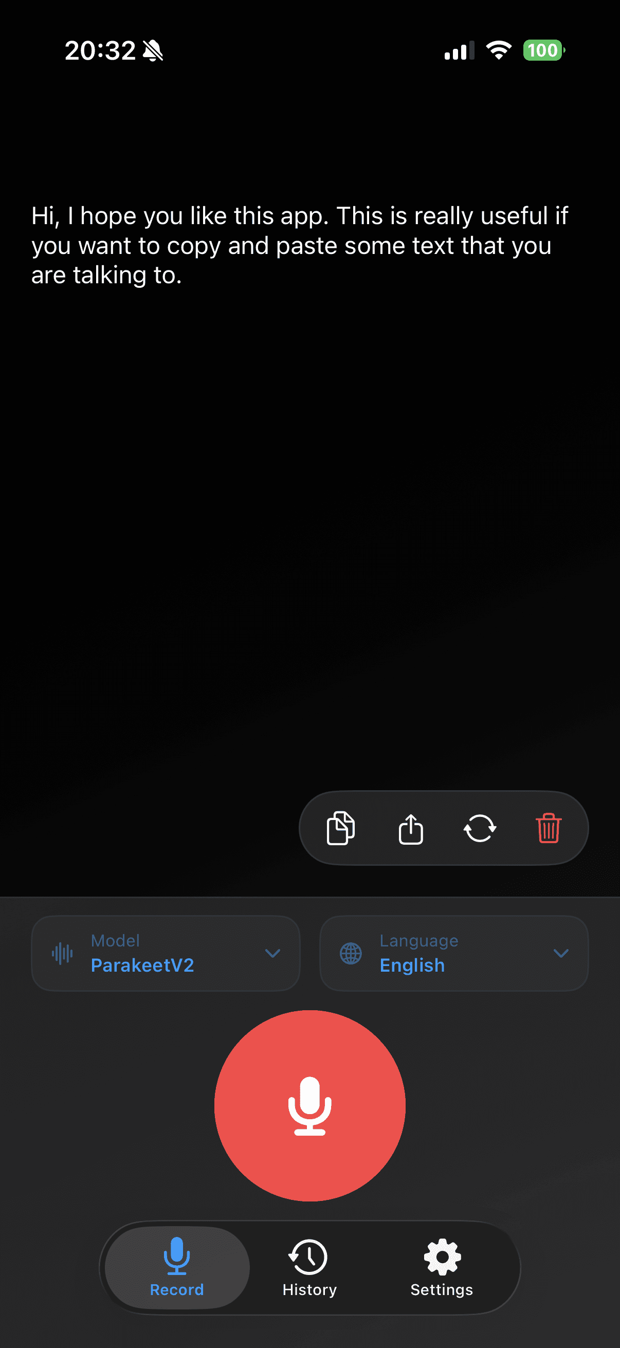 Veura app screenshot
